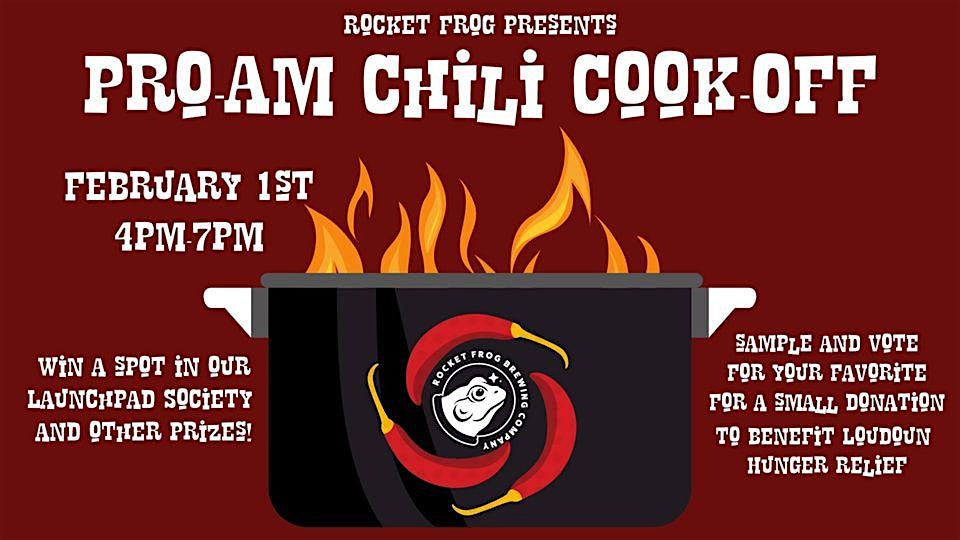 Pro-am chili cook off presented by rocket frog