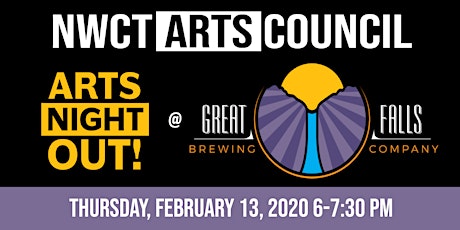 Imagem principal de Arts Night Out @ Great Falls Brewery