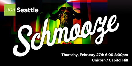 AIGA Seattle Schmooze: February 2020 primary image