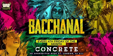 Bacchanal: The Monthly Caribbean Party!