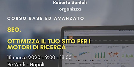 Immagine principale di Corso Seo Base ed Avanzato. 8 ore. In omaggio 1 ora di consulenza 