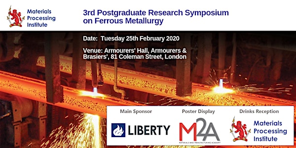 3rd Postgraduate Research Symposium on Ferrous Metallurgy - 2020