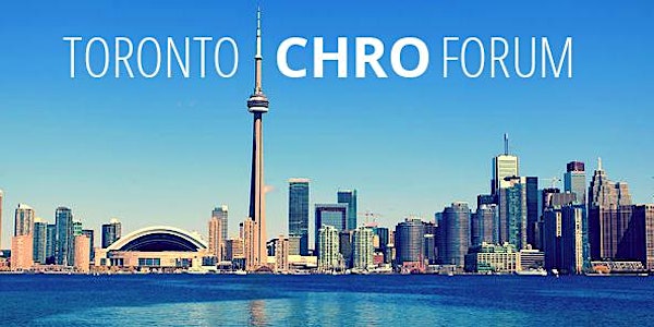 Toronto CHRO Forum - Innovative Well-Being