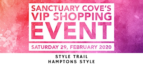 Sanctuary Cove VIP Shopping Event: Hamptons Style primary image