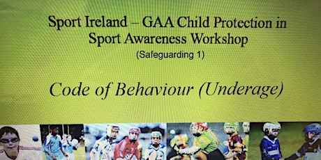 GAA Safeguarding 1 (Child Welfare) primary image