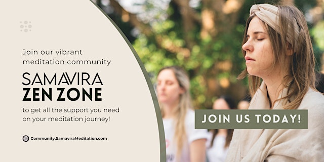 Hauptbild für ༻ Join our online Meditation Community!