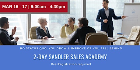 2-Day Sandler Sales Academy primary image