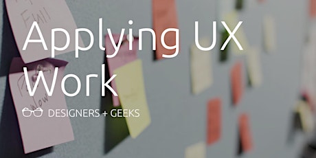 Applying UX Work primary image