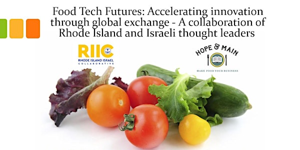 Event postponed, new date will be advised Food Tech Futures: