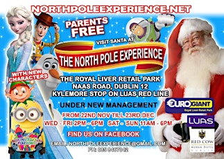 Visit Santa at The North Pole Experience Dublin 2014 primary image