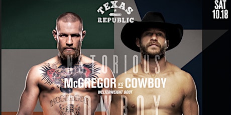 UFC 246 McGregor vs Cowboy Watch Party at Texas Republic primary image