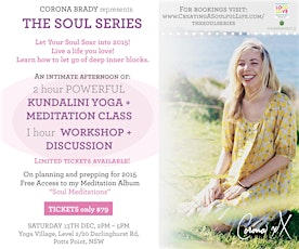 The Soul Series - Let Your Soul Soar into 2015 primary image