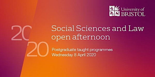 Social Sciences and Law Postgraduate Open Afternoon 2020