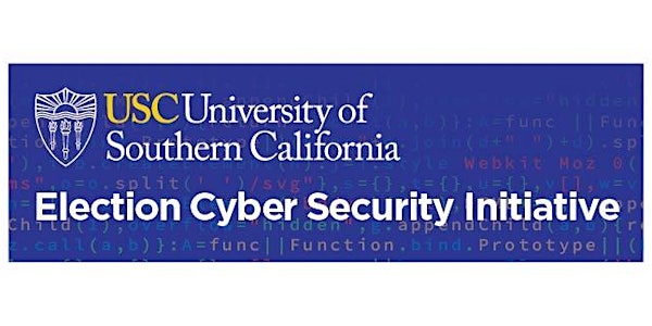 USC Election Cybersecurity Initiative - Maryland Training
