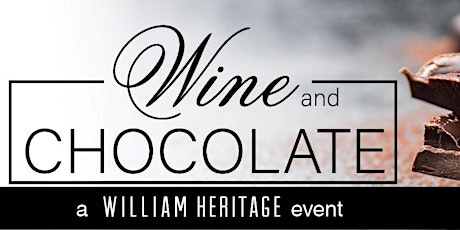 Wine & Chocolate Event - Saturday, February 15, 2020 Sold Out primary image