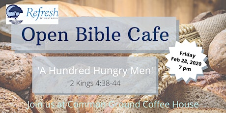 February 2020 Open Bible Café  primary image