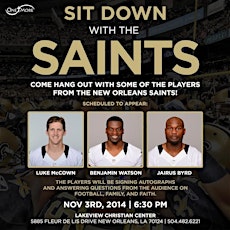 Sit Down with the Saints primary image