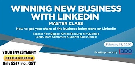 LINKEDIN PROFITS Master Class - Presented by Linda Le primary image
