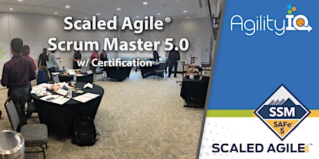 SAFe® 5.0 Scrum Master with Certification primary image