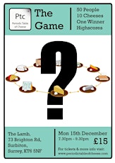 Periodic Table of Cheese: The Game at The Lamb, Surbiton primary image