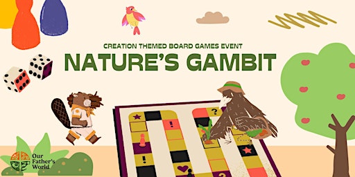 Nature's Gambit: An Afternoon of Board Gaming! primary image