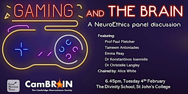 CamBRAIN: Gaming and the brain, a NeuroEthics panel discussion