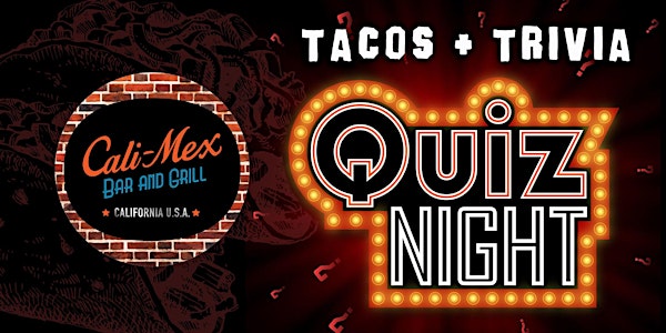 Tacos + Trivia | Quiz Night