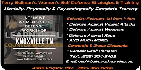 Intensive Women's Self Defense Workshop primary image