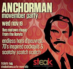 The Anchorman Movember Party primary image