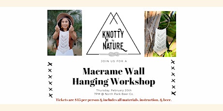 Macrame Wall Hanging Workshop primary image