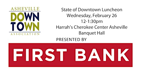 Imagen principal de State of Downtown Luncheon, presented by First Bank