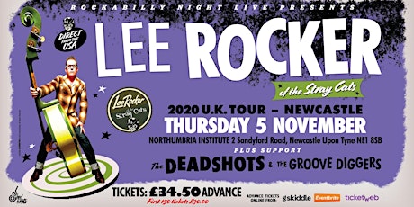 Lee Rocker (of The Stray Cats) + Support The Deadshots & The Groove Diggers primary image