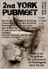 The 2nd York Pubmeet for fans of Fantasy, Science Fiction and Horror primary image