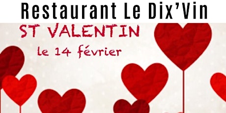 Image principale de Saint Valentin Le DixVin Cadenet Luberon menu Roméo&Juliette