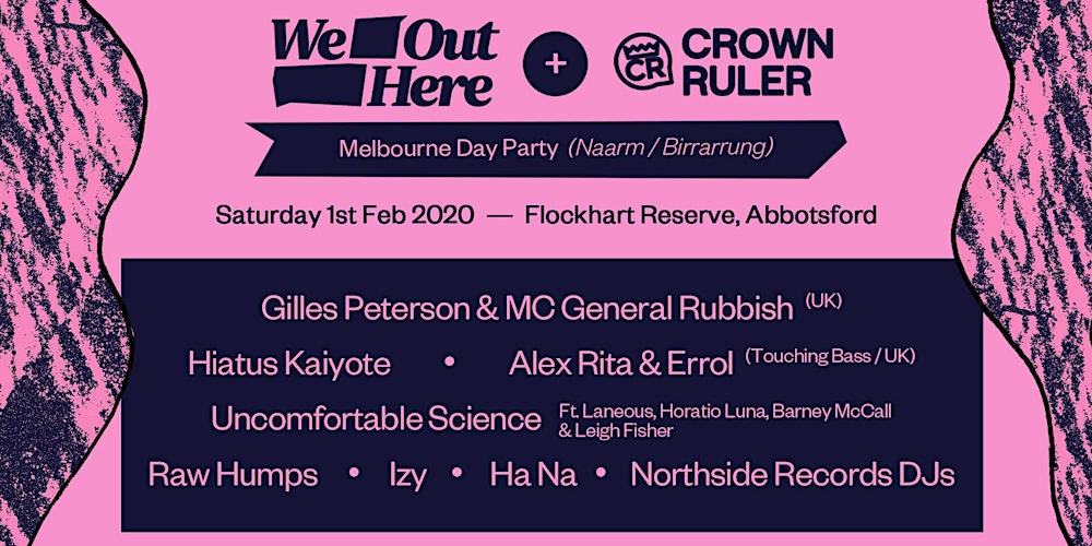 We Out Here Crown Ruler Day Party Tickets Sat Feb 1
