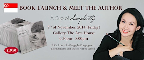 Book Launch - A Cup of Simplicity by Huifong Ng primary image