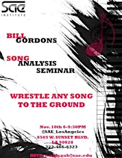 SAE Institute's Song Analysis Seminar primary image