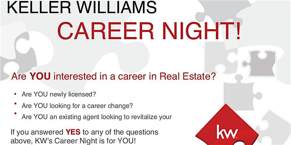 Keller Williams Preferred Partners Career Night Tickets Multiple