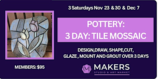 Image principale de Pottery: Make a Mosaic Tile