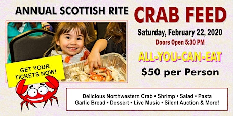 CRAB FEED EXTRAVAGANZA - All You Can Eat Crab & Shrimp! Wow! primary image