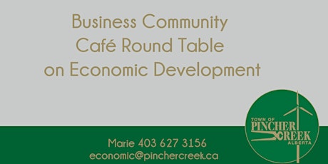 Business Community Café Round Table on Economic Development primary image