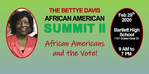 2020 Bettye Davis African American Summit II