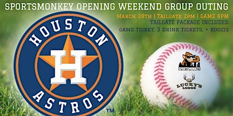 Sportsmonkey Opening Weekend Tailgate + Game Experience  primary image