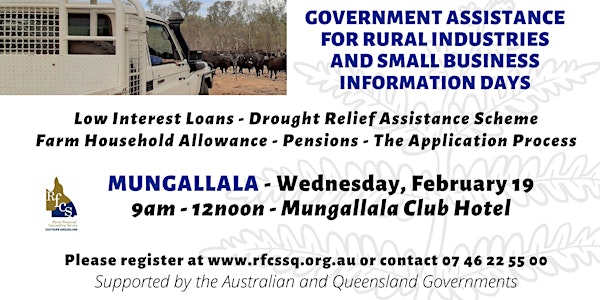 Mungallala Government Assistance Info Day