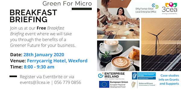 Green for Micro Free Breakfast Briefing - Wexford