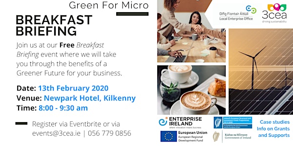 Green for Micro Free Breakfast Briefing - Kilkenny