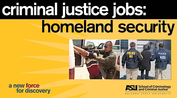 Criminal Justice Jobs: Homeland Security