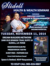 Slidell Health & Wealth Seminar primary image