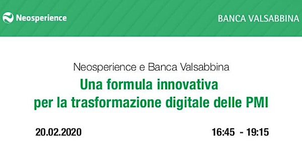 Neosperience e Banca Valsabbina: la trasformazione digitale delle PMI
