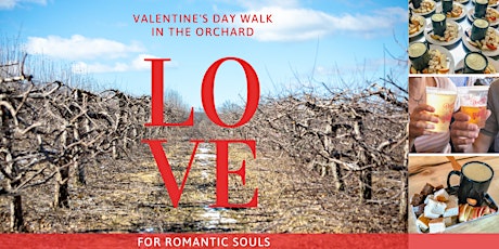 Valentine Orchard Stroll with Cheese Fondue & Craft Beverage Pairing